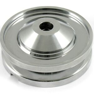 Polea Billet cromada