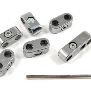 Separador cables cromado