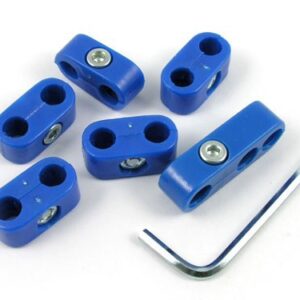 Separador cables azul