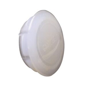 Tapa tornillo blanca