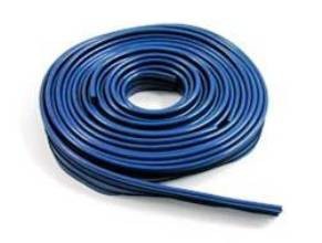 Juntas aletas azul claro