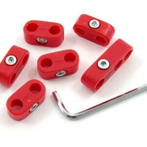 Separador cables rojo