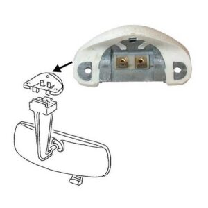 Soporte retrovisor 68-