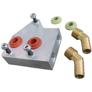 Adaptador doble radiador